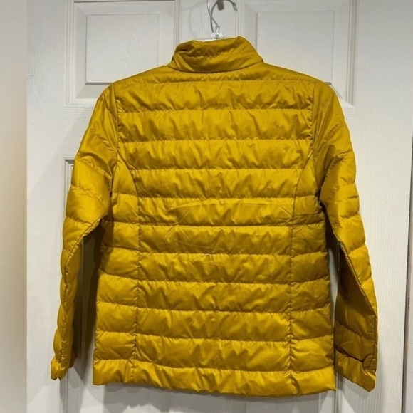 REI Kids Large (Size 14-16) 650 Down Puffer Jacket Yellow NWT in Golden … - Picture 5 of 5
